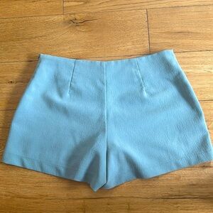 Turquoise dressy shorts